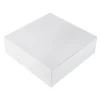 BrandNewCake Taartdoos 25x25x8cm. Wit 3st* Taartdozen