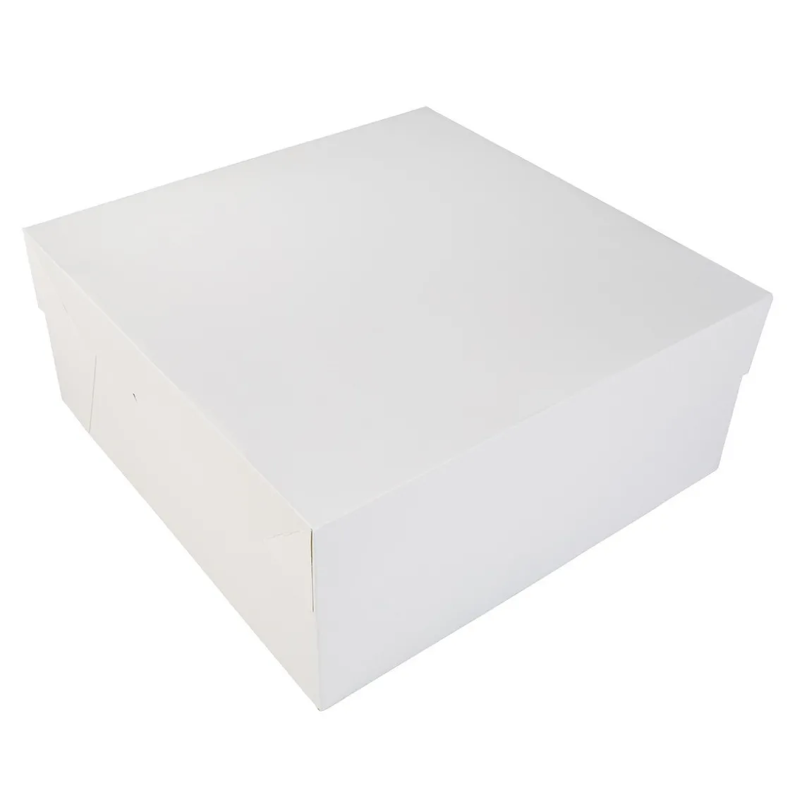 BrandNewCake Taartdoos 35x35x15cm. Wit 3st* Taartdozen