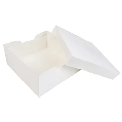 BrandNewCake Taartdoos 35x35x15cm. Wit 3st* Taartdozen