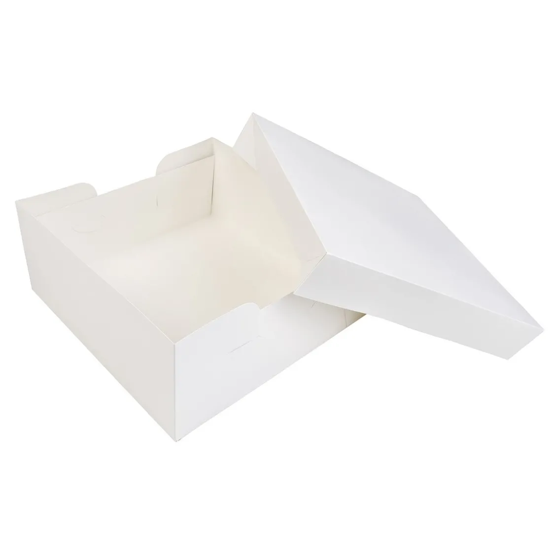 BrandNewCake Taartdoos 35x35x15cm. Wit 3st* Taartdozen