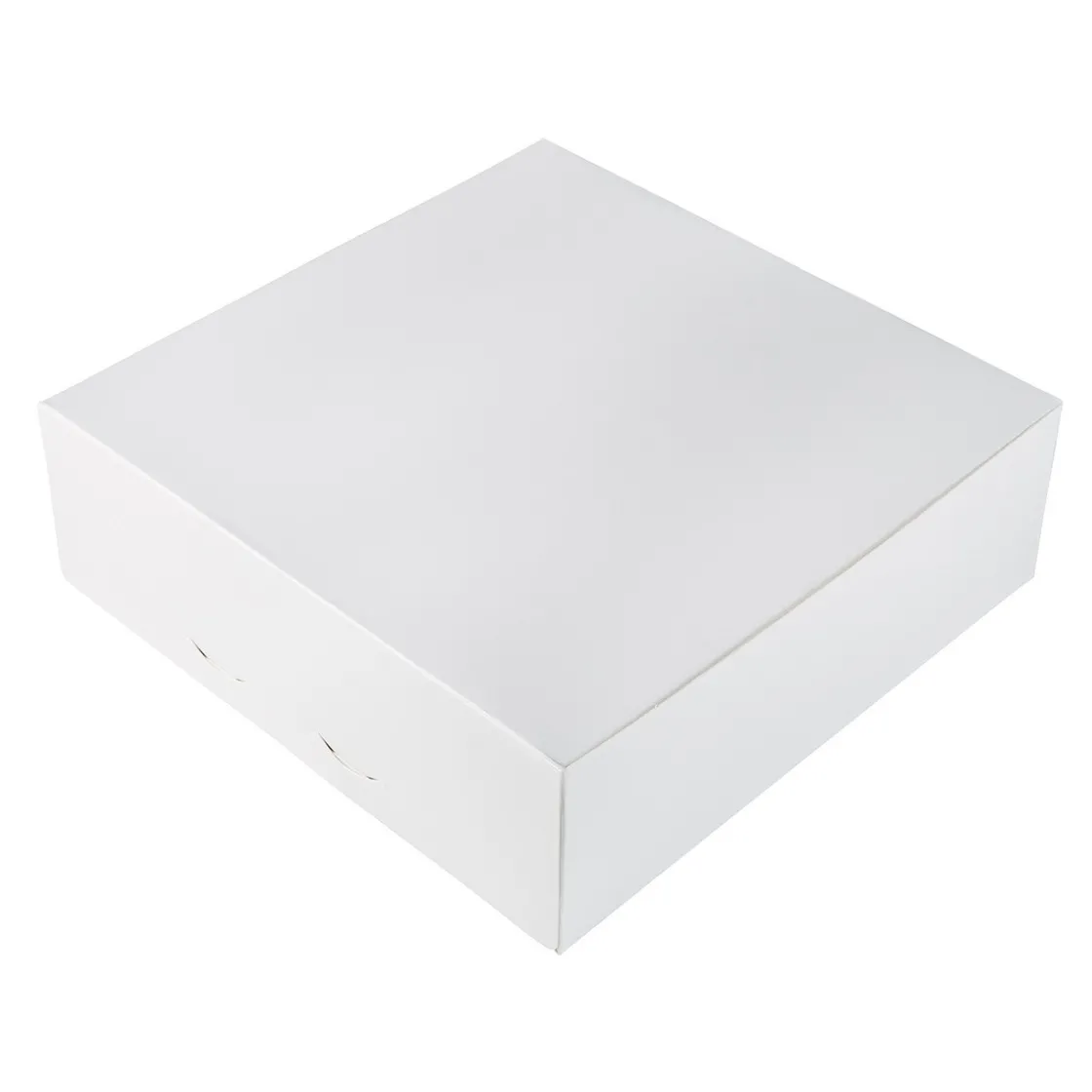 BrandNewCake Taartdoos 25x25x8cm. Wit 50st* Taartdozen