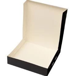 BrandNewCake Taartdoos 19x19x8cm. Zwart 50st* Taartdozen