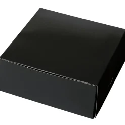 BrandNewCake Taartdoos 21x21x5cm. Zwart 50st* Taartdozen