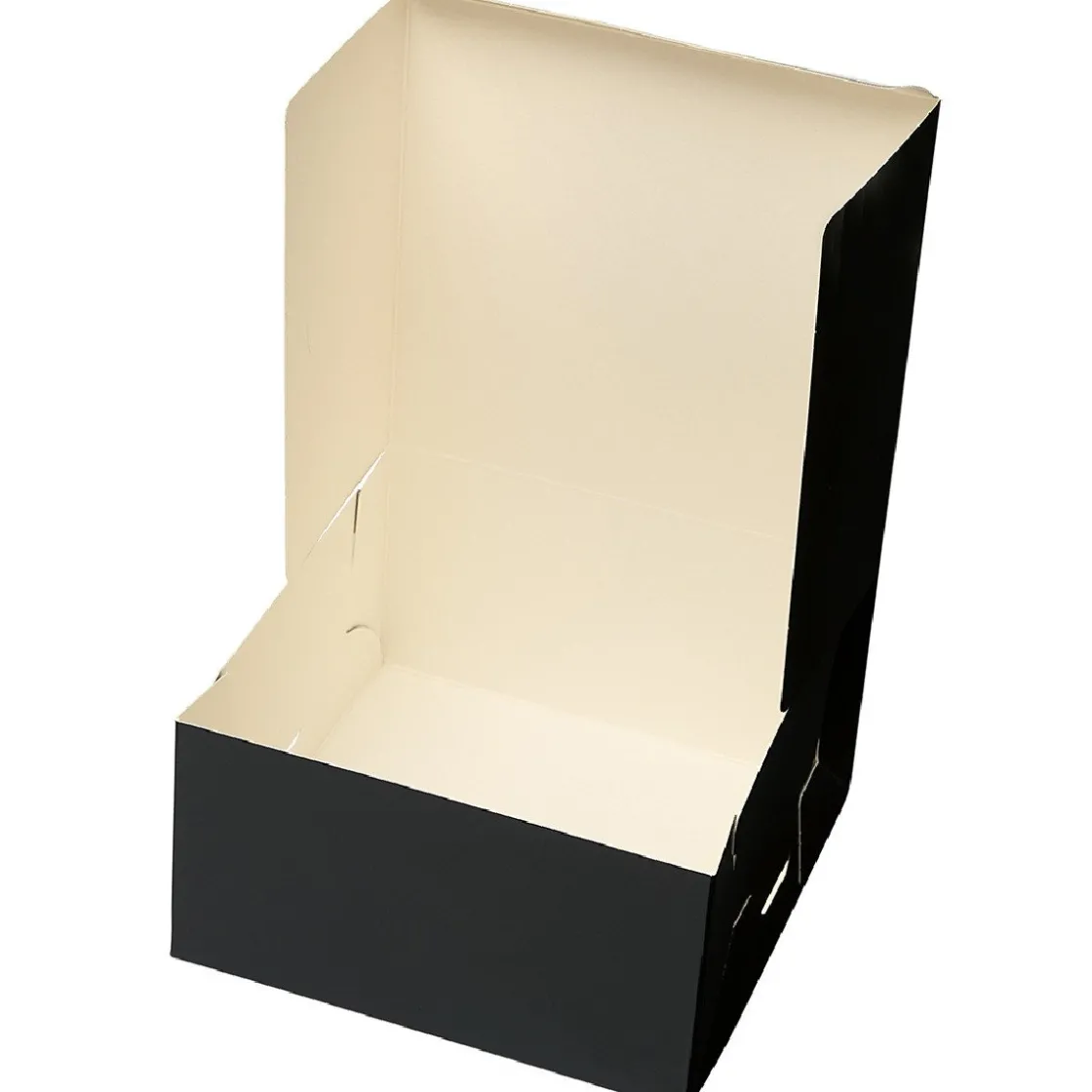 BrandNewCake Taartdoos 15x15x8cm. Zwart 3st* Taartdozen