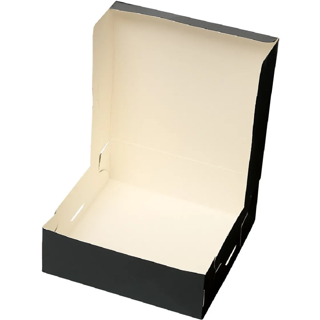 BrandNewCake Taartdoos 15x15x5cm. Zwart 50st* Taartdozen