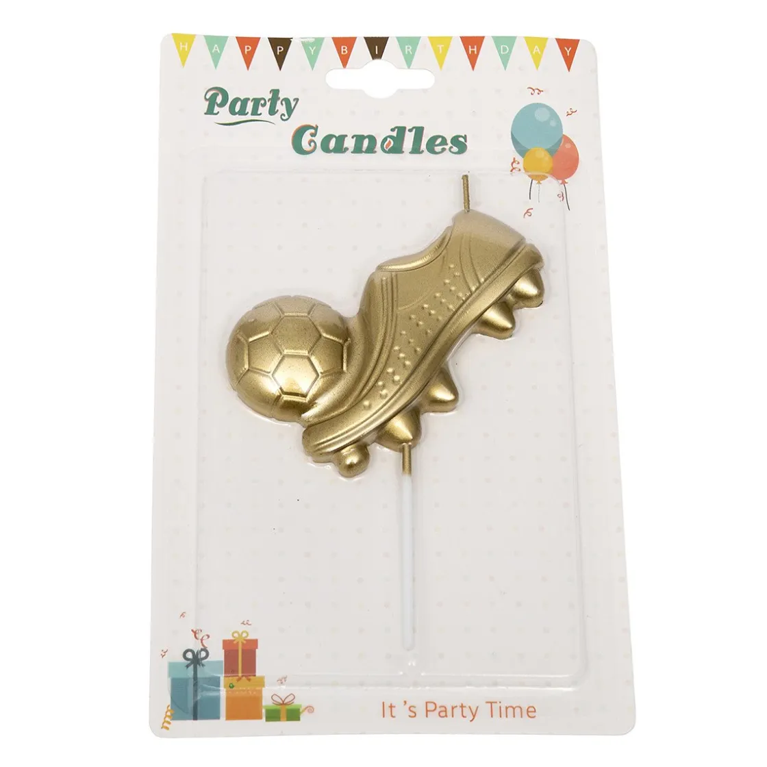 Overig Taartkaarsje Gouden Voetbalschoen* Kaarsjes En Vuurwerk
