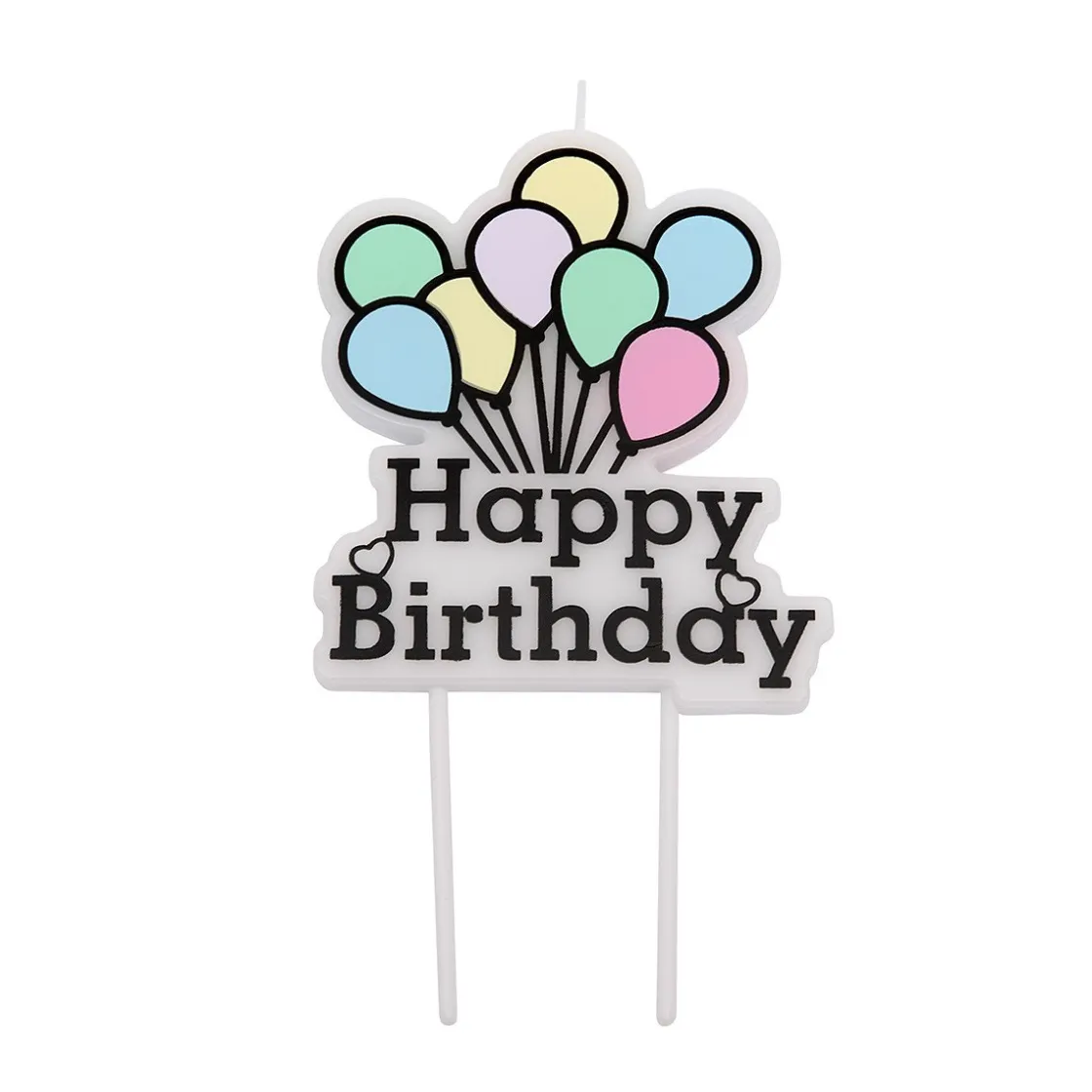 Overig Taartkaarsje Happy Birthday Ballonnen*** Kaarsjes En Vuurwerk