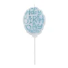 Overig Taartkaarsje Happy Birthday Blauw Glitter*** Kaarsjes En Vuurwerk
