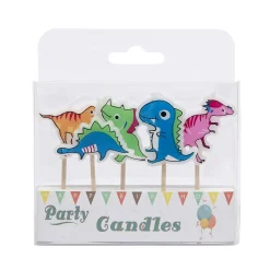 Overig Taartkaarsjes Dinosaurus* Kaarsjes En Vuurwerk
