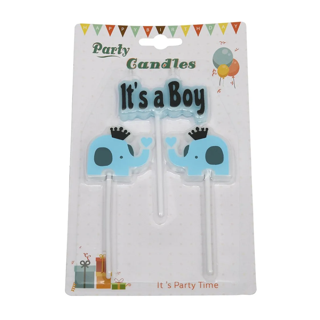 Overig Taartkaarsjes Geboorte It's a Boy*** Kaarsjes En Vuurwerk