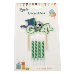 Overig Taartkaarsjes Voetbal & Taartopper Goal* Ijsprikkers|Kaarsjes En Vuurwerk