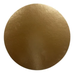 Taartkarton Goud/Wit Ø36cm per stuk* Taartkartons En Randen