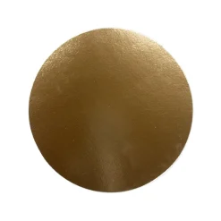 Overig Taartkarton Goud/Wit Ø28cm per stuk* Taartkartons En Randen