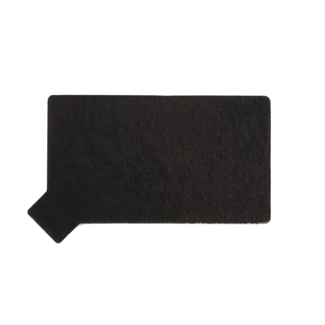 Overig Taartkarton Groen/Zwart met lip 5,5x9 cm per stuk* Taartkartons En Randen