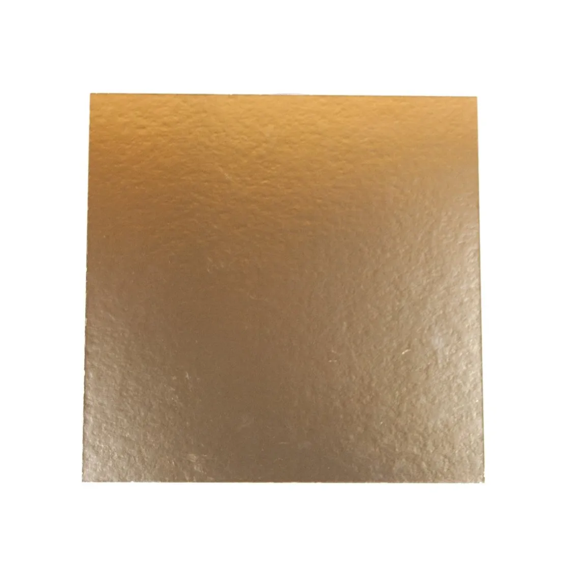 Overig Taartkarton Vierkant Goud/Zwart 24x24cm per stuk* Taartkartons En Randen