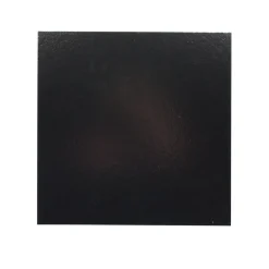 Overig Taartkarton Vierkant Goud/Zwart 24x24cm per stuk* Taartkartons En Randen