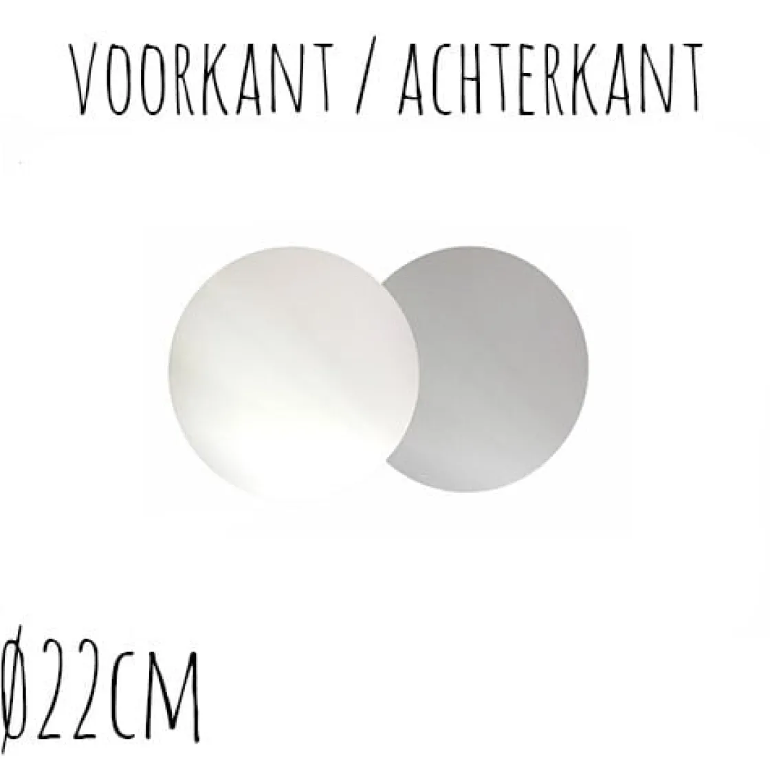 BrandNewCake Taartonderzetter Wit / Zilver Ø22cm 100st.* Taartkartons En Randen