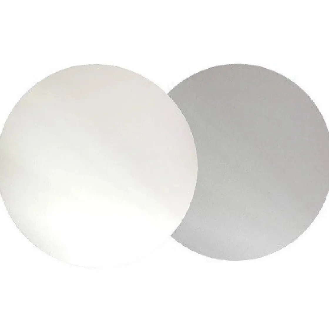 BrandNewCake Taartonderzetter Wit / Zilver Ø28cm 10st.* Taartkartons En Randen