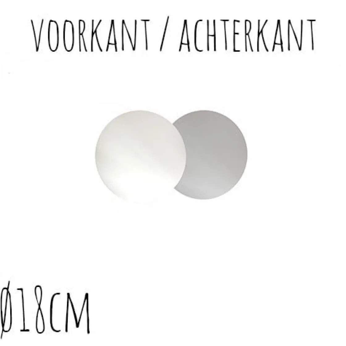 BrandNewCake Taartonderzetter Wit / Zilver Ø18cm 100st.* Taartkartons En Randen