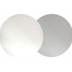 BrandNewCake Taartonderzetter Wit / Zilver Ø24cm 100st.* Taartkartons En Randen