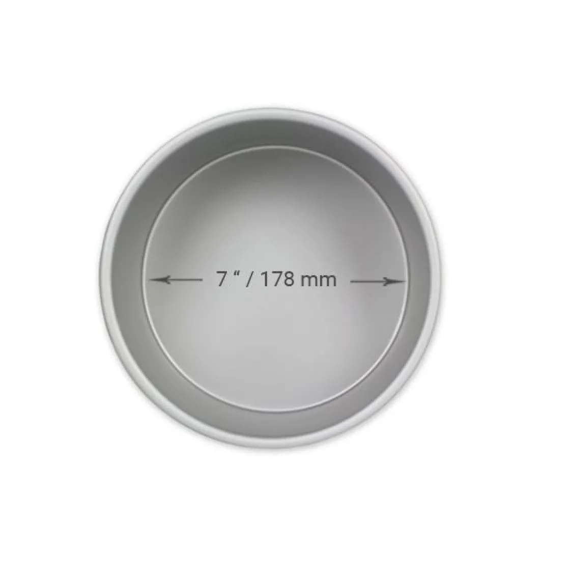 PME Taartpan rond Ø17,5 x 5cm* Ronde Bakvormen