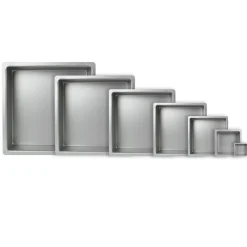 PME Taartpan Vierkant 17,5x17,5x7,5cm* Vierkante Bakvormen