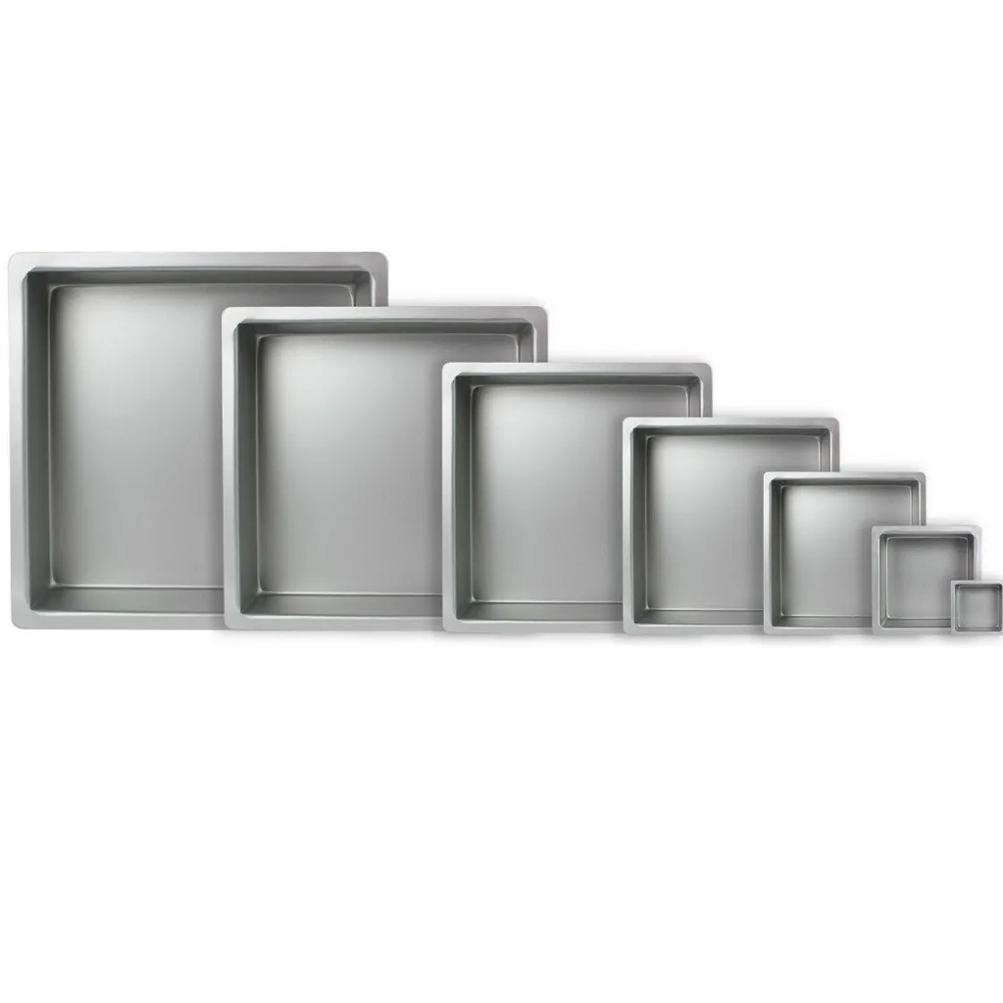 PME Taartpan Vierkant 22,5x22,5x10cm* Vierkante Bakvormen