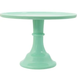 Overig Taartplateau Mint Groen Melamine Ø30x20cm* Taartplateaus