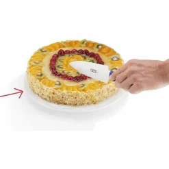 Overig Taartplateau Wit Ø30x2,5cm* Taartplateaus