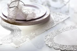 Overig Taartrand Ø14cm Wit 250 stuks* Taartkartons En Randen