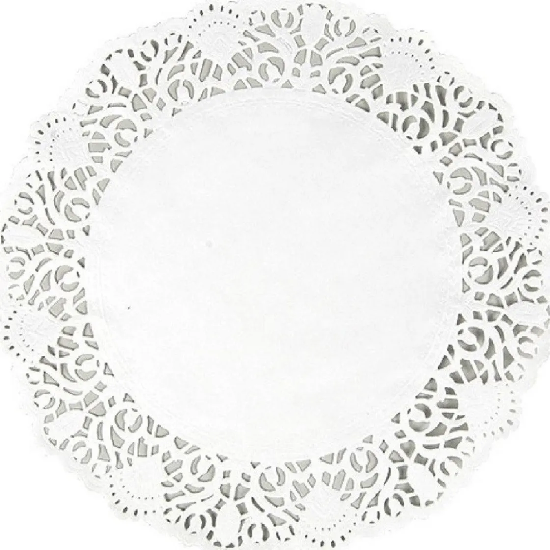 Overig Taartrand Ø26cm Wit 250 stuks* Taartkartons En Randen