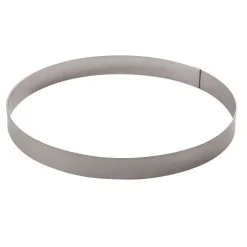 Martellato Taartring RVS Ø20 x 2 cm* Dessertringen|Ronde Bakvormen