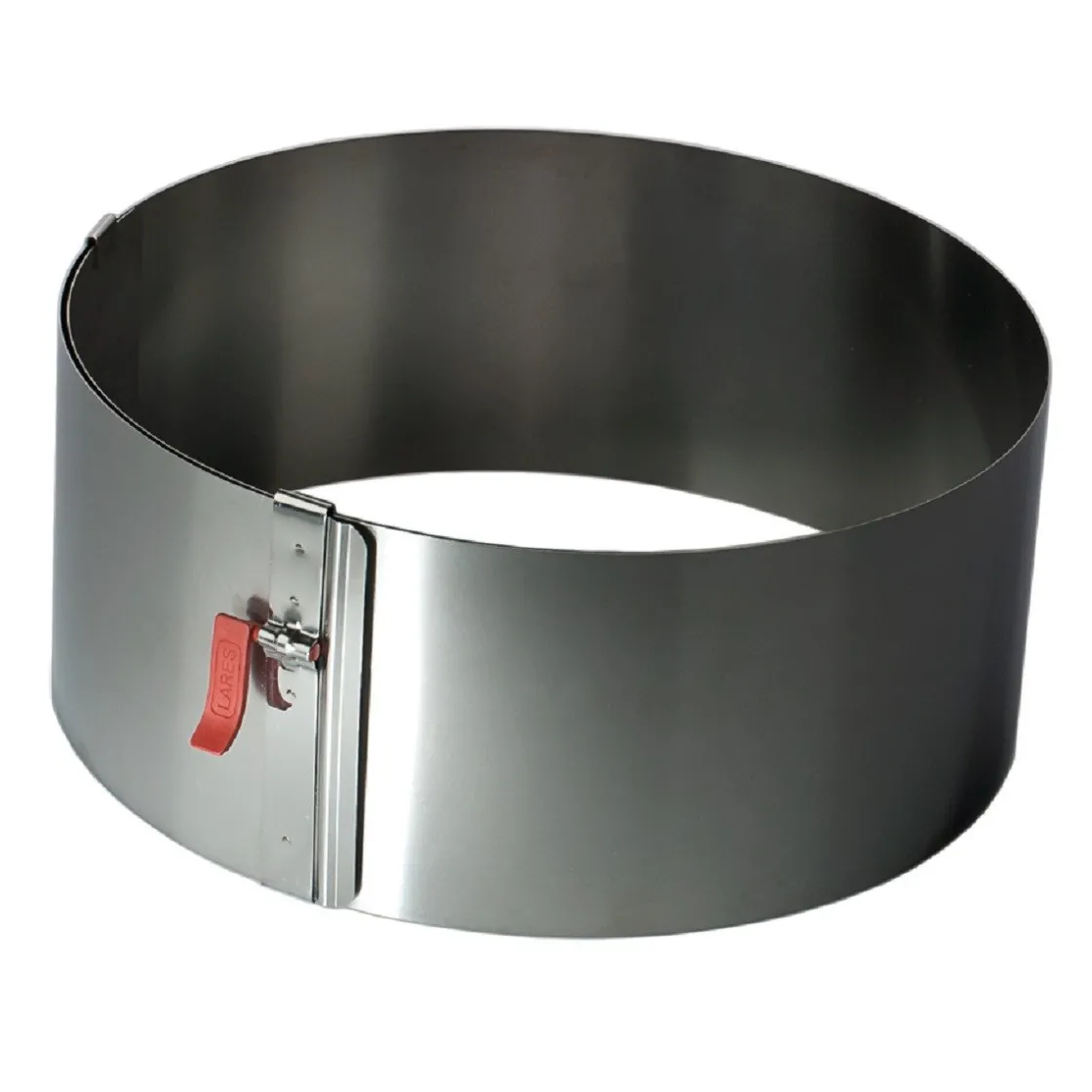 Overig Taartring Verstelbaar met Klem Ø17-30cm x 15cm* Ronde Bakvormen