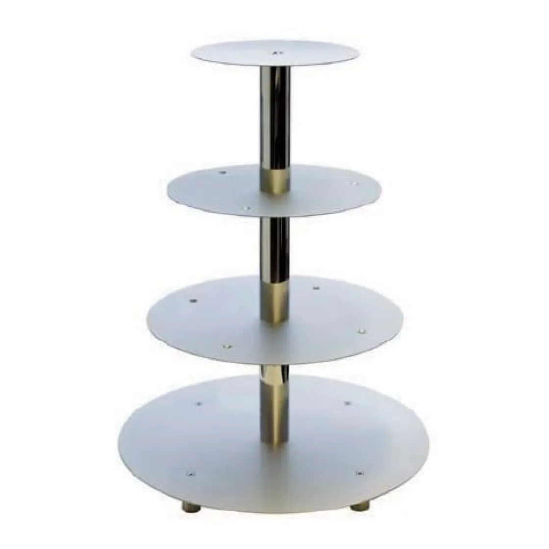 Overig Taartstandaard Aluminium New York 4 etages* Complete Standaarden