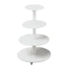 Overig Taartstandaard Kunststof Denver 4 etages* Complete Standaarden