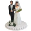 Taarttopper Bruidspaar Kunststof 13cm* Bruidsparen