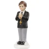 Overig Taarttopper Communie Jongen met Kruis Polystone 8,5cm* Taartsets En Toppers