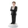 Overig Taarttopper Communie Jongen Polystone 9cm* Taartsets En Toppers