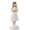Overig Taarttopper Communie Meisje Polystone 9cm* Taartsets En Toppers