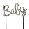 Taarttopper Diamant Baby 111mm* Geboortefiguren