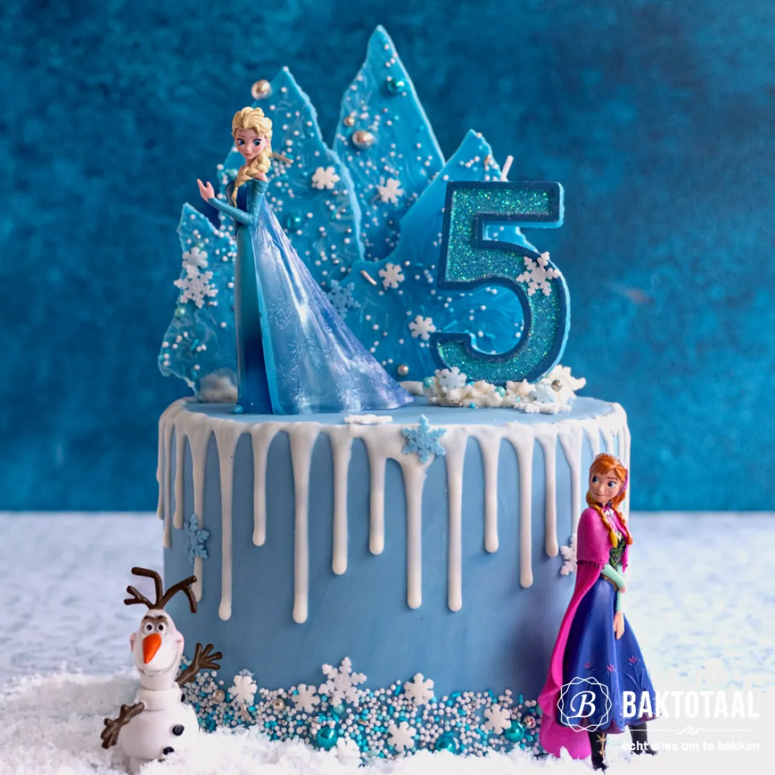 Taarttopper Disney Frozen - Anna* Disney Taarttoppers|Taartsets En Toppers