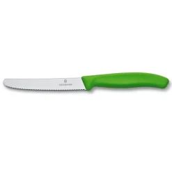 Victorinox Tafelmesje gekarteld Groen 10cm* Messen En Zagen