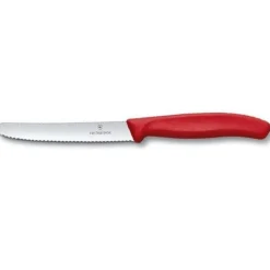 Victorinox Tafelmesje gekarteld Rood 10cm* Messen En Zagen