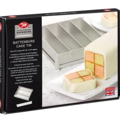 Tala Battenberg Bakvorm 20x15x3,5cm* Rechthoekige Bakvormen