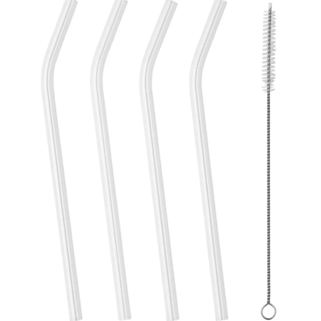 Tala Rietjes Glas met Borstel Set/4* Ijs En Dessert Verpakkingen