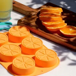 Tala Siliconen IJsblokjesvorm Citroen (6)* Bakvormen Siliconen|Ijs En Dessert Vormen