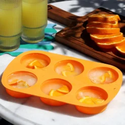 Tala Siliconen IJsblokjesvorm Citroen (6)* Bakvormen Siliconen|Ijs En Dessert Vormen