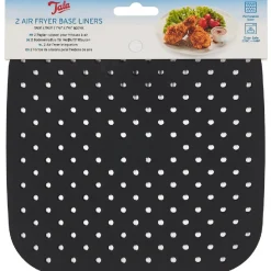 Tala Siliconen Inlegvel Airfryer Vierkant 19x19cm Set/2* Bakhulpmiddelen