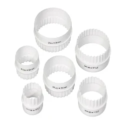 Tala Uitstekers Rond (Glad & Kartel) Kunststof Set/6* Stekerdozen