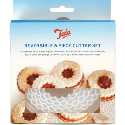 Tala Uitstekers Rond (Glad & Kartel) Kunststof Set/6* Stekerdozen